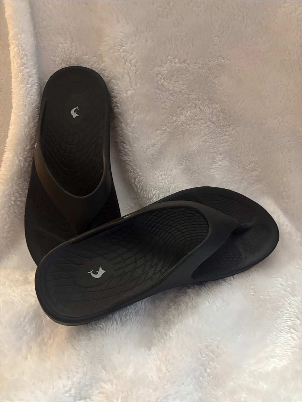 Reel Legends Men's Black Boat Flip Sandals